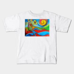 River side Colors Kids T-Shirt